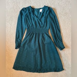 Gal Meets Glam Teal Dress